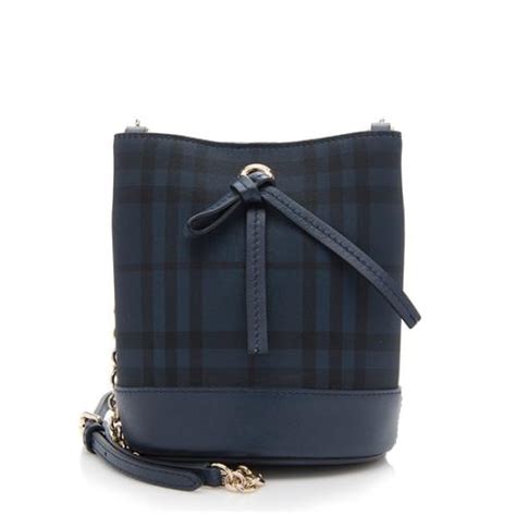 burberry shoulder bag check horseferry|Burberry mini bucket bags.